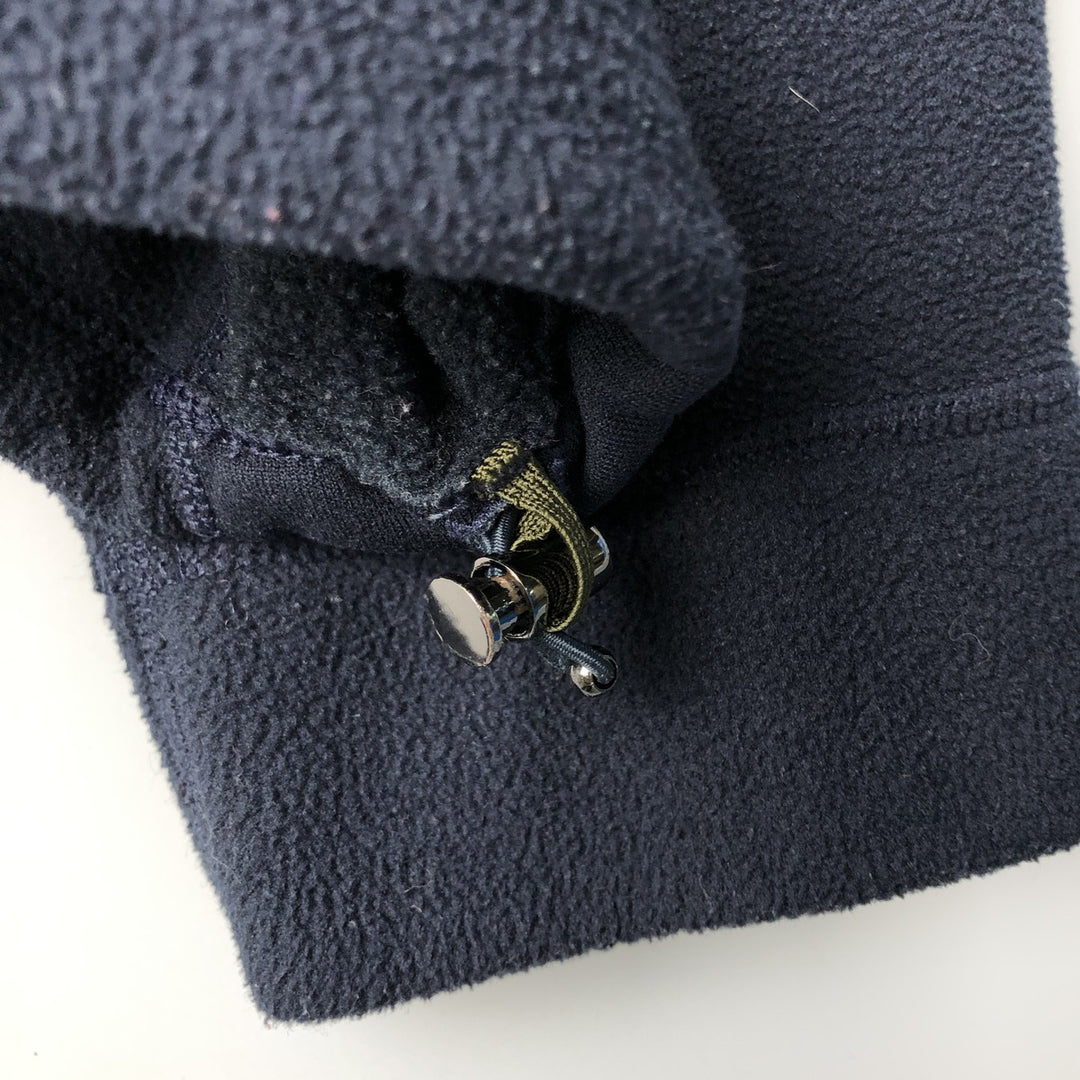 Ralph Lauren POLO by Ralph Lauren Half Zip Fleece Pullover Men's XL polyester navy blue type Vintage Second Hand
