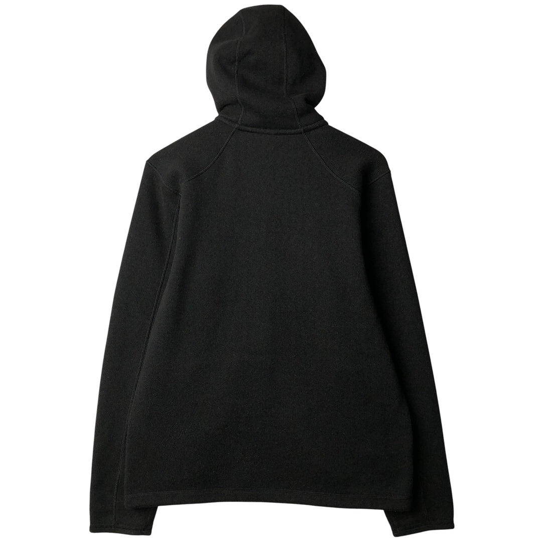 Patagonia Better Sweater Hoody 25661FA11 Fleece Full-Zip Hoodie, Men's Size L polyester black type Vintage Second Hand