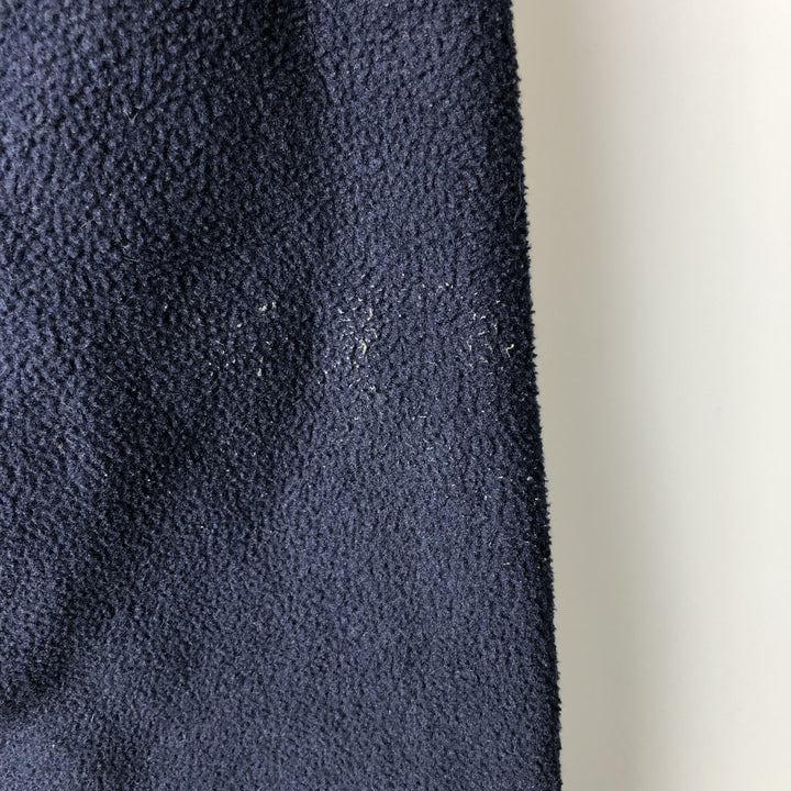 Ralph Lauren POLO by Ralph Lauren Half-Zip Fleece Pullover, Men's XXL polyester navy blue type Vintage Second Hand