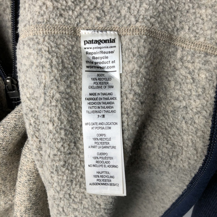 Patagonia Better Sweater 1 recycled polyester Beige type Vintage Second Hand