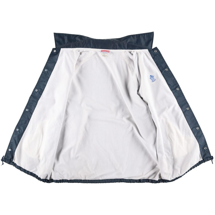 Vintage 80s-90'S Hartwell Coach Jacket, Made in USA, Men's Size L Nylon navy blue type Vintage Second Hand