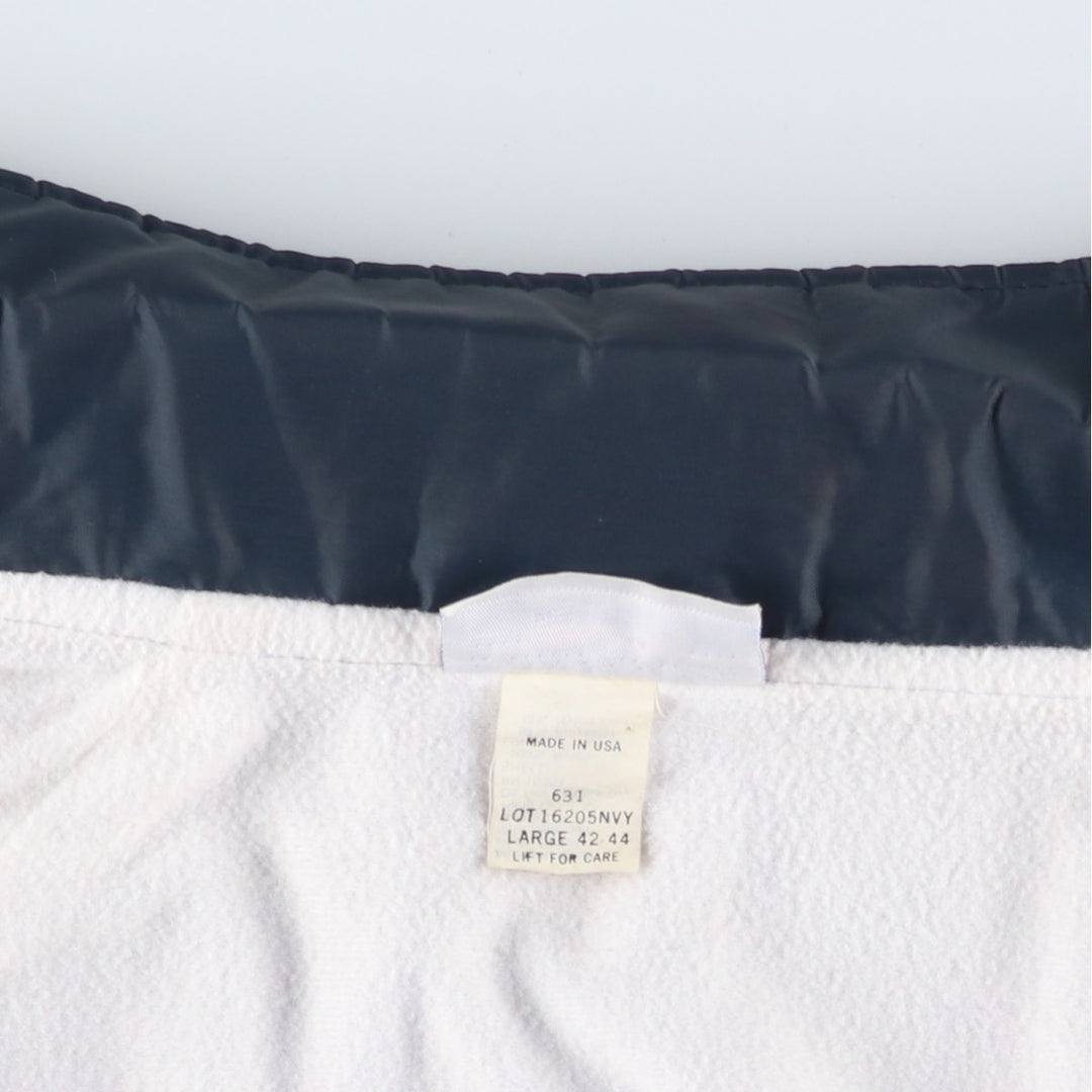 Vintage 80s-90'S Hartwell Coach Jacket, Made in USA, Men's Size L Nylon navy blue type Vintage Second Hand