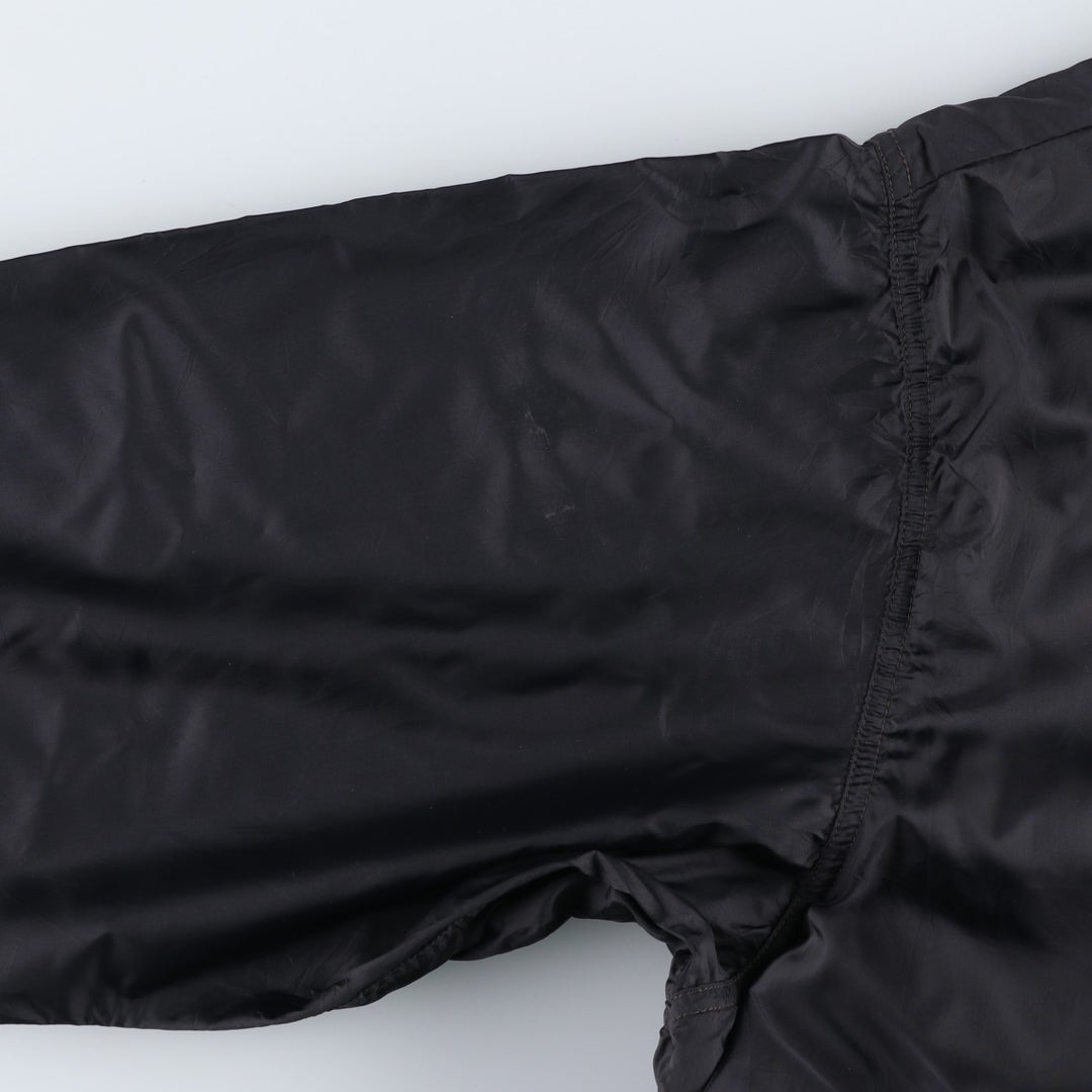 90'S Nike Coach Jacket with Back Logo, Men's Size XL, Vintage Nylon black type Vintage Second Hand