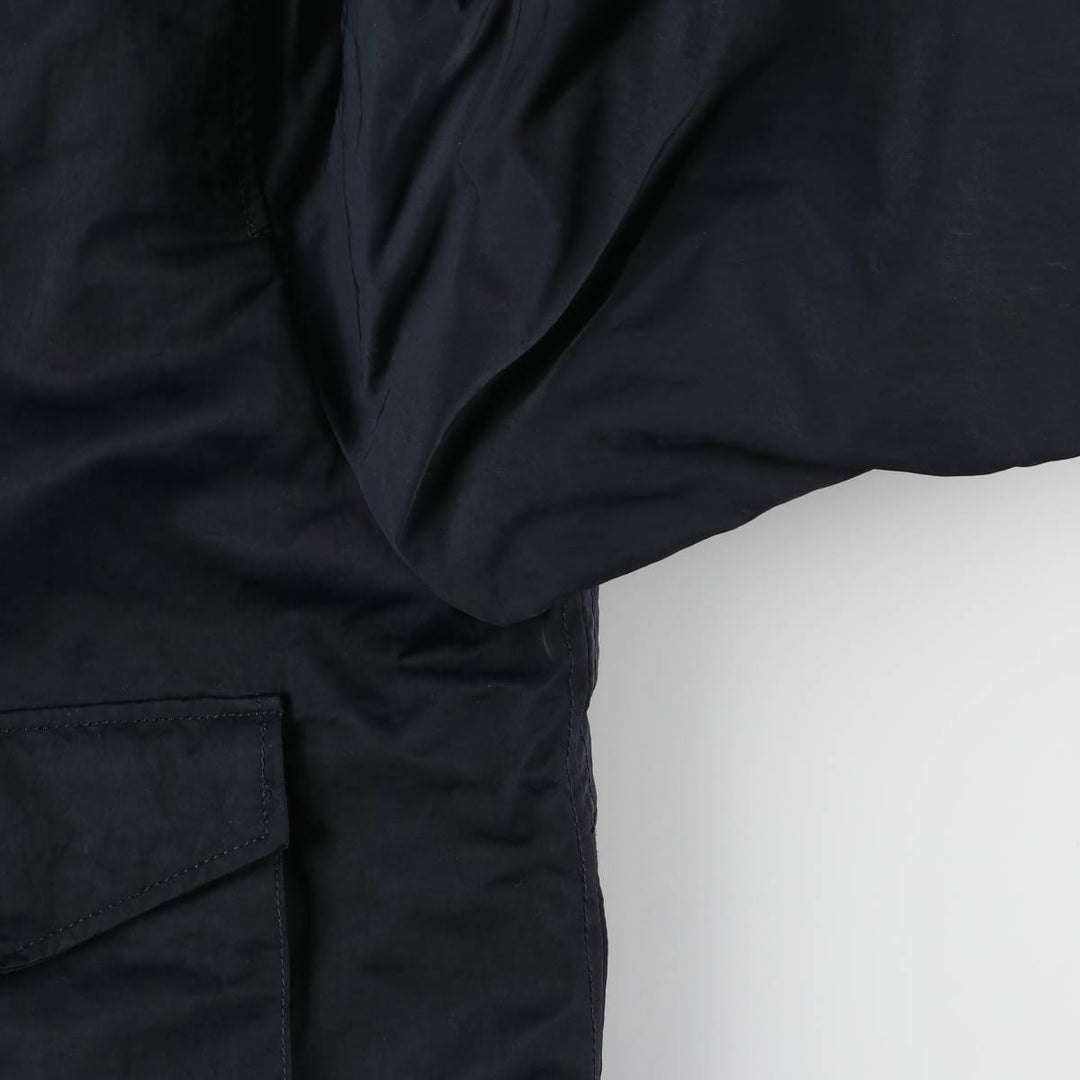 Banana Republic Bomber Jacket, Padded Puffer Jacket, Men's Size L Nylon black type Vintage Second Hand