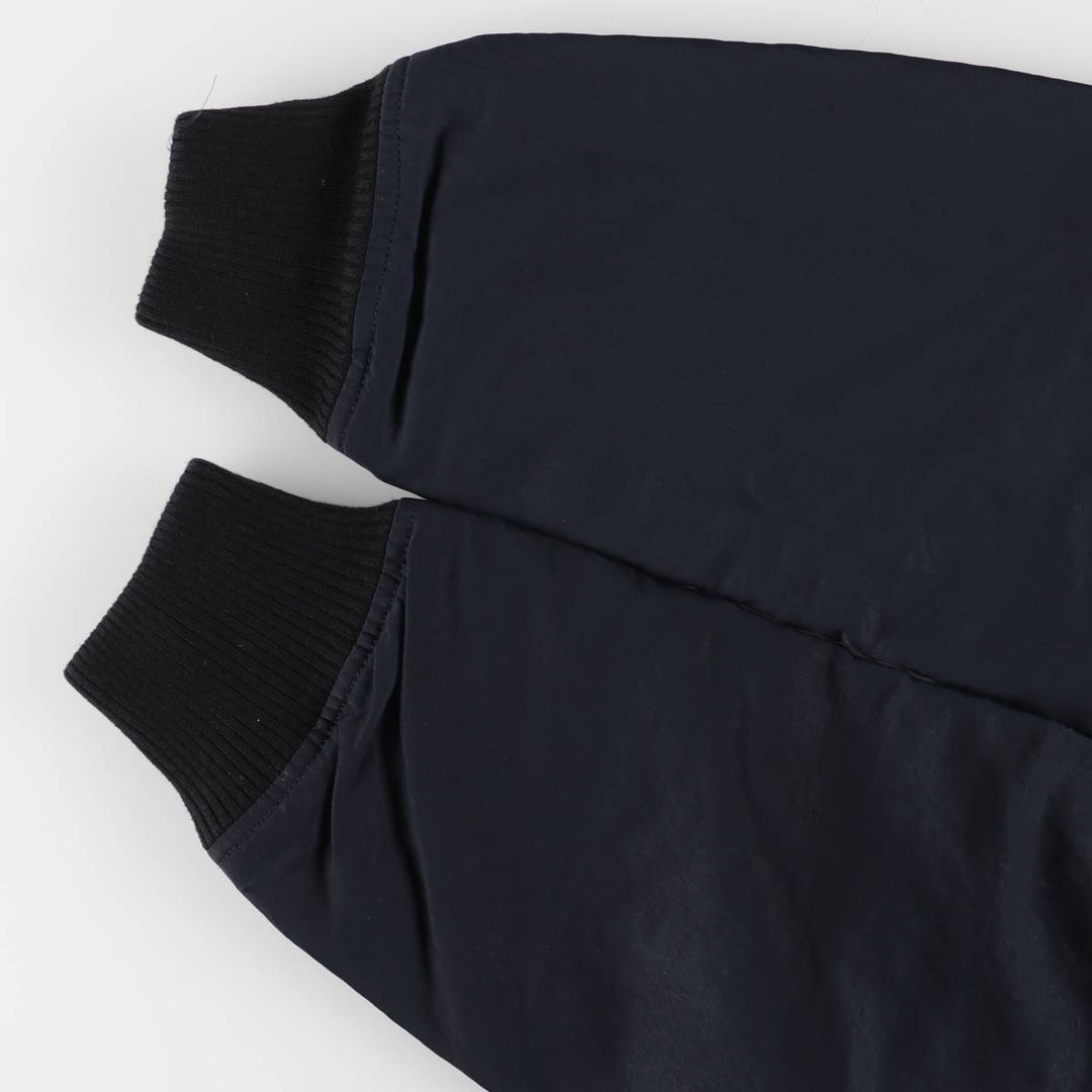 Banana Republic Bomber Jacket, Padded Puffer Jacket, Men's Size L Nylon black type Vintage Second Hand