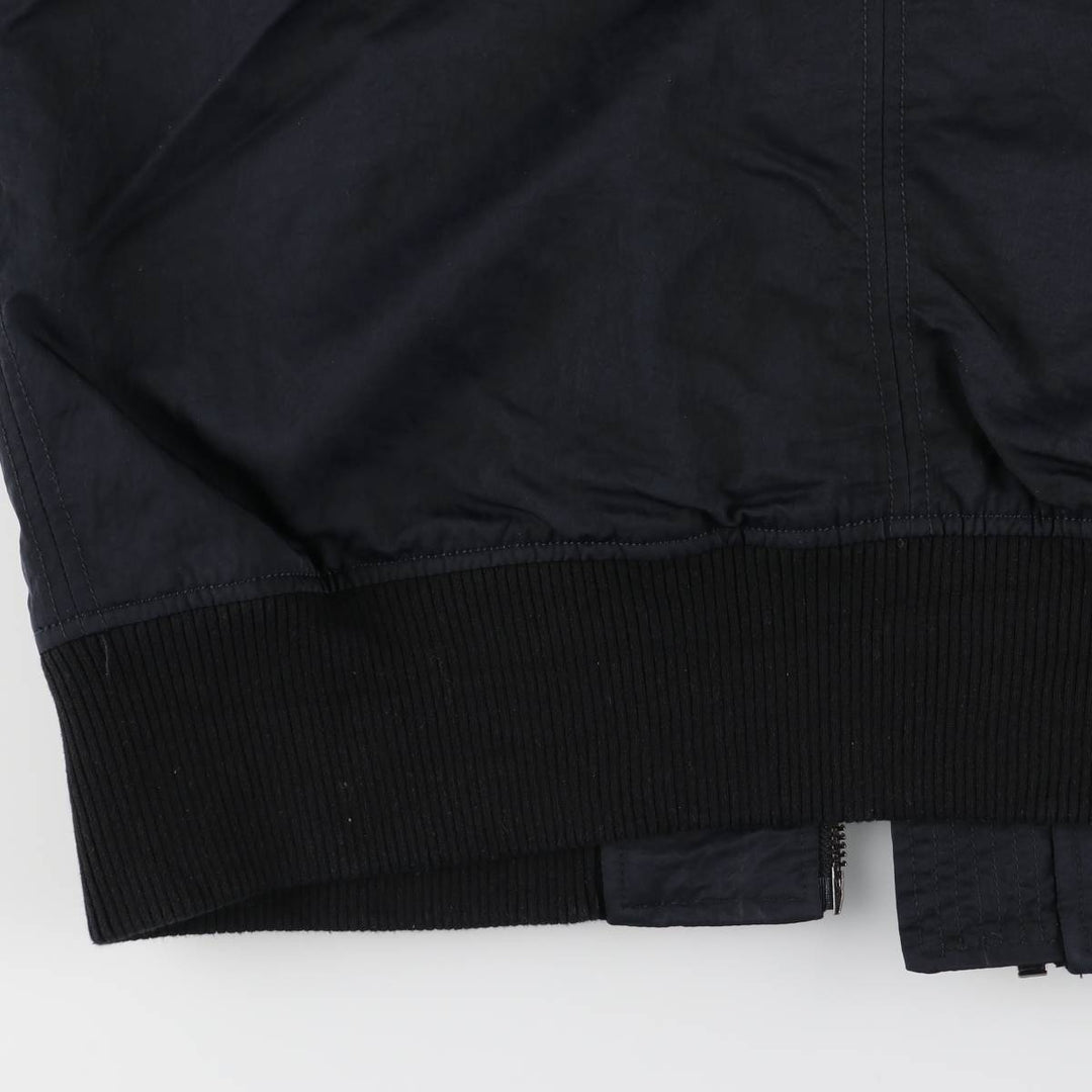 Banana Republic Bomber Jacket, Padded Puffer Jacket, Men's Size L Nylon black type Vintage Second Hand