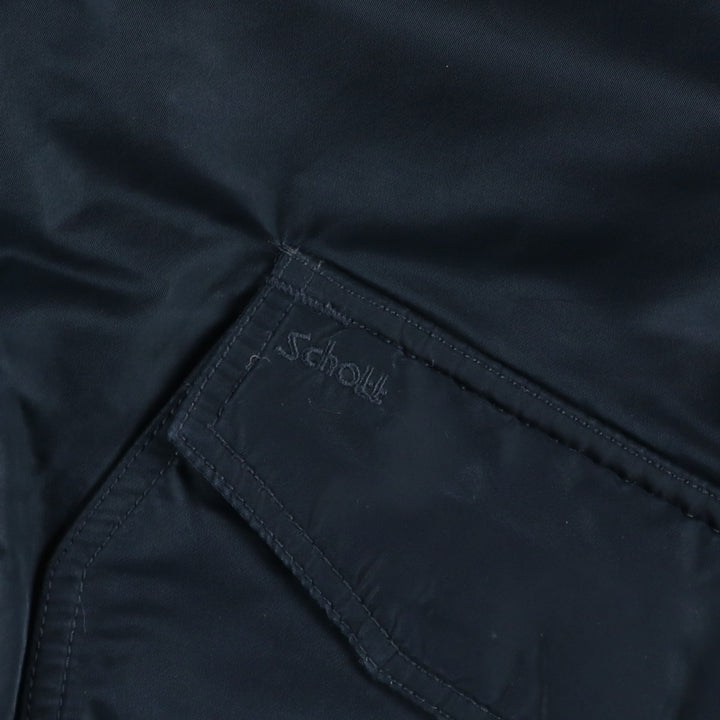 Civilian Shot SCHOTT CWU-45 Nylon navy blue type Vintage Second Hand