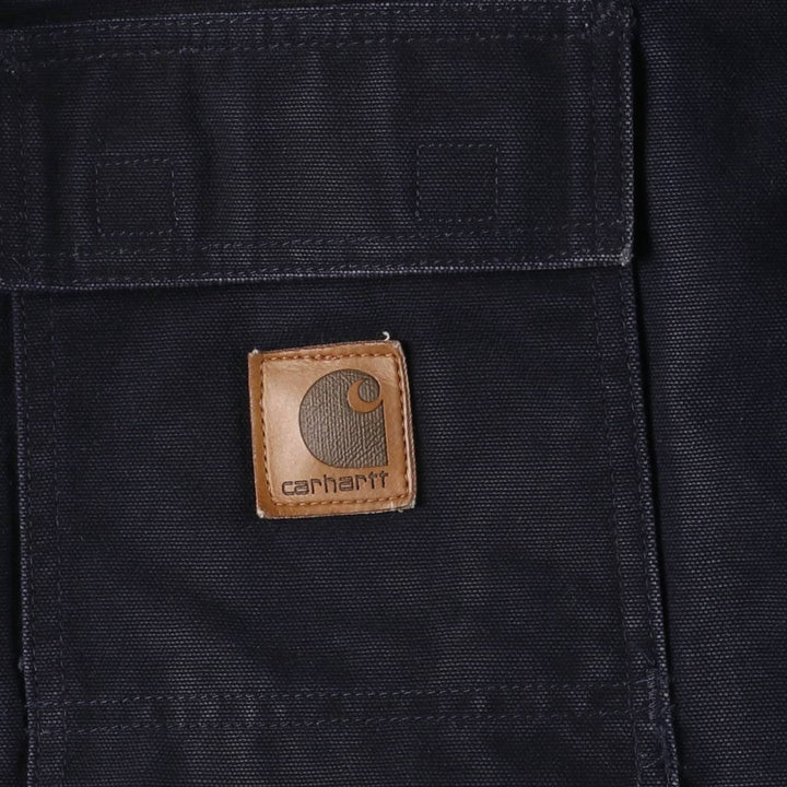 2000'S Carhartt Traditional Duck Work Jacket, Men's XXL cotton navy blue type Vintage Second Hand