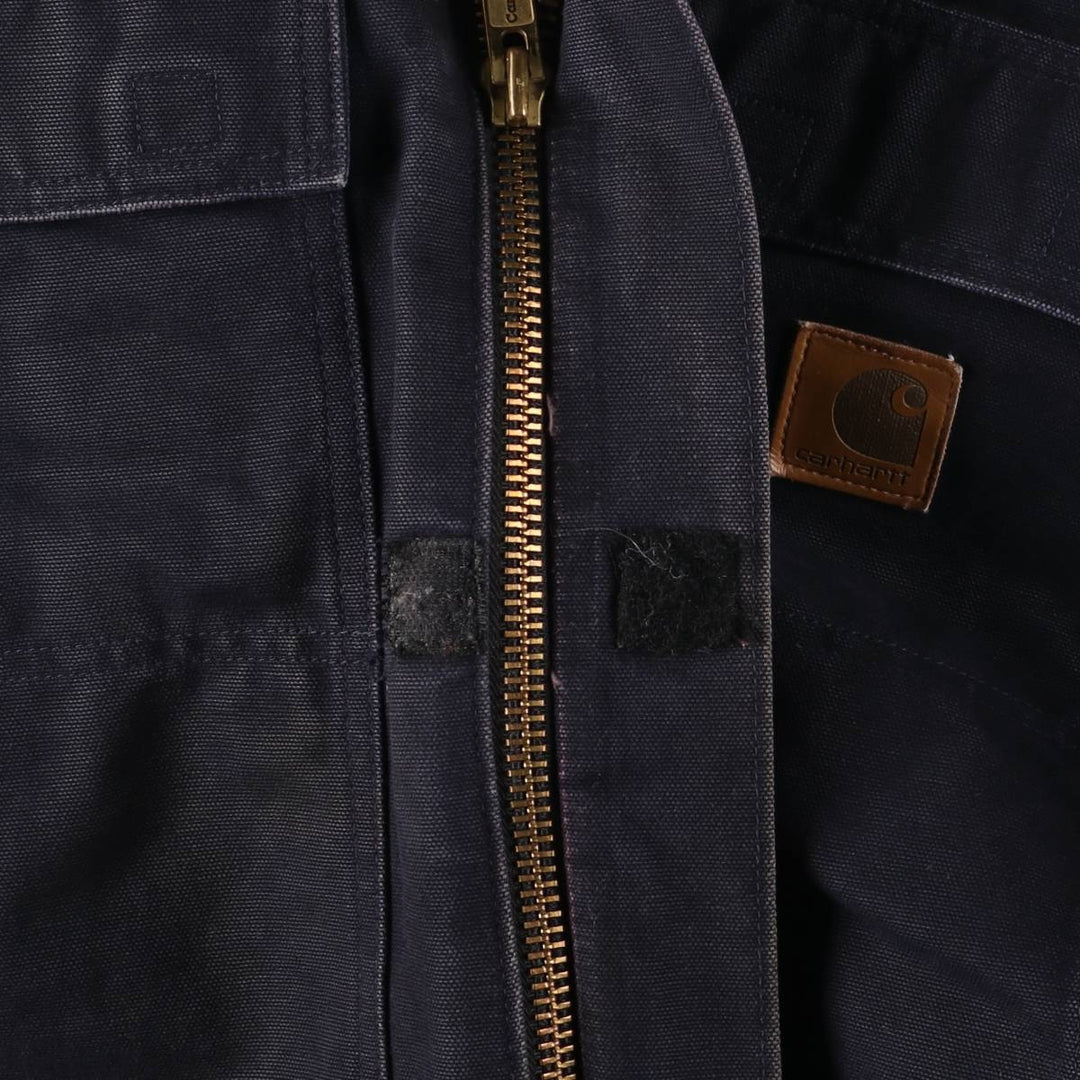 2000'S Carhartt Traditional Duck Work Jacket, Men's XXL cotton navy blue type Vintage Second Hand