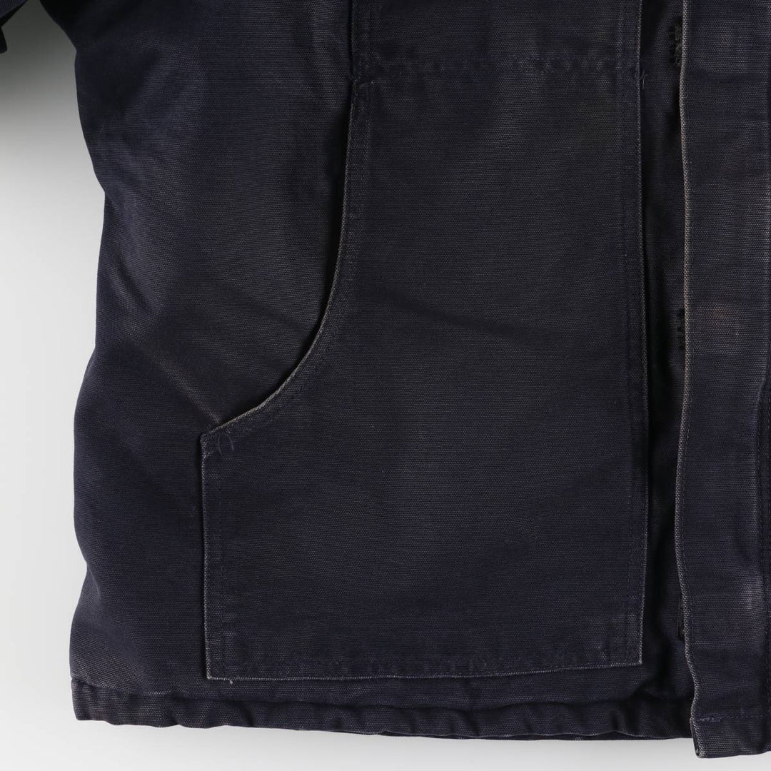2000'S Carhartt Traditional Duck Work Jacket, Men's XXL cotton navy blue type Vintage Second Hand