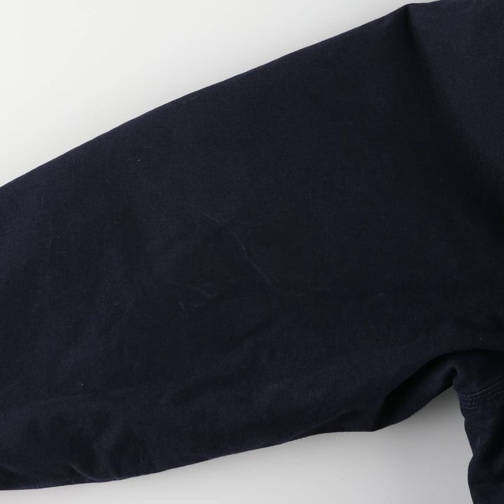 Oversized 2000'S Carhartt Traditional Padded Duck Work Jacket, Men's Size XXXL cotton navy blue type Vintage Second Hand