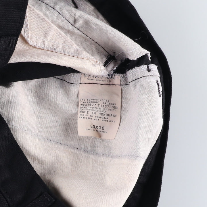 Dickies Double Knee Work Pants, Men's, Size W29 polyester black type Vintage Second Hand