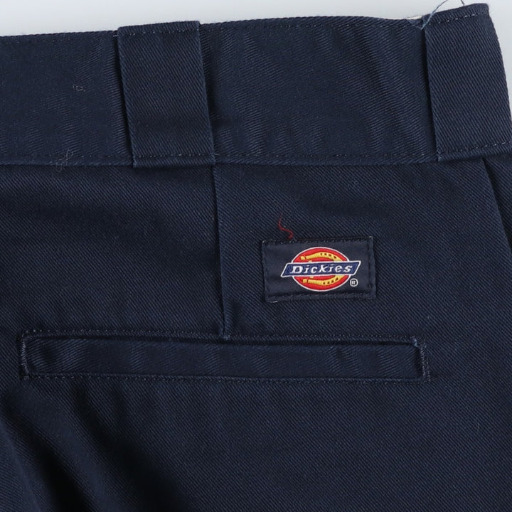 Dickies 874 Original Fit Work Pants for Men, W32 equivalent polyester navy blue type Vintage Second Hand