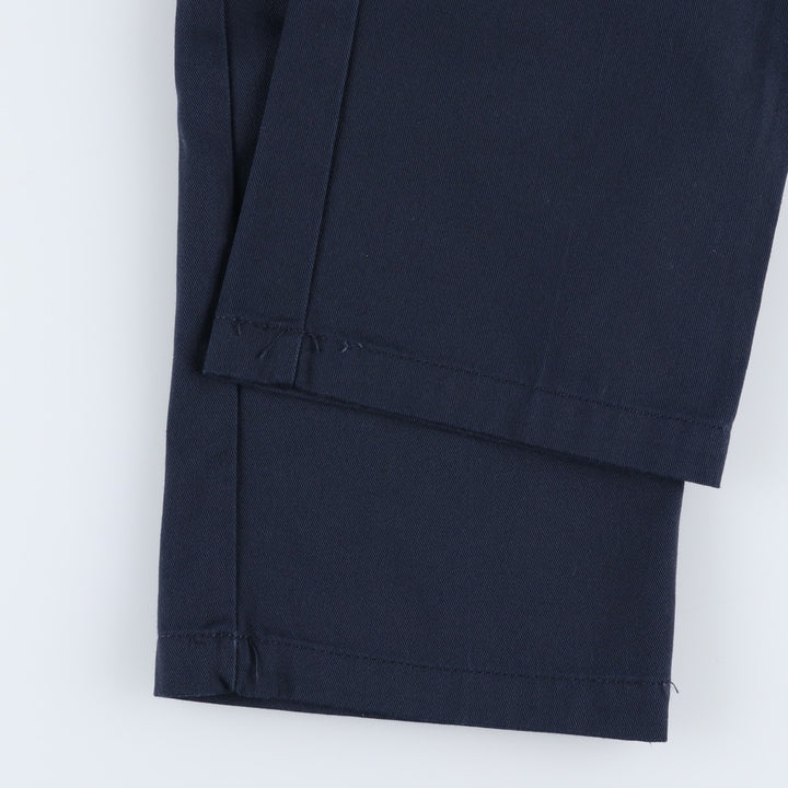 Dickies 874 Original Fit Work Pants for Men, W32 equivalent polyester navy blue type Vintage Second Hand