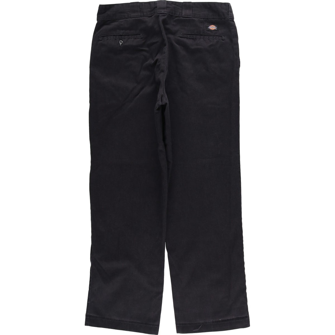 Dickies 874 Original Fit Work Pants, Men's, Size W34 polyester black type Vintage Second Hand