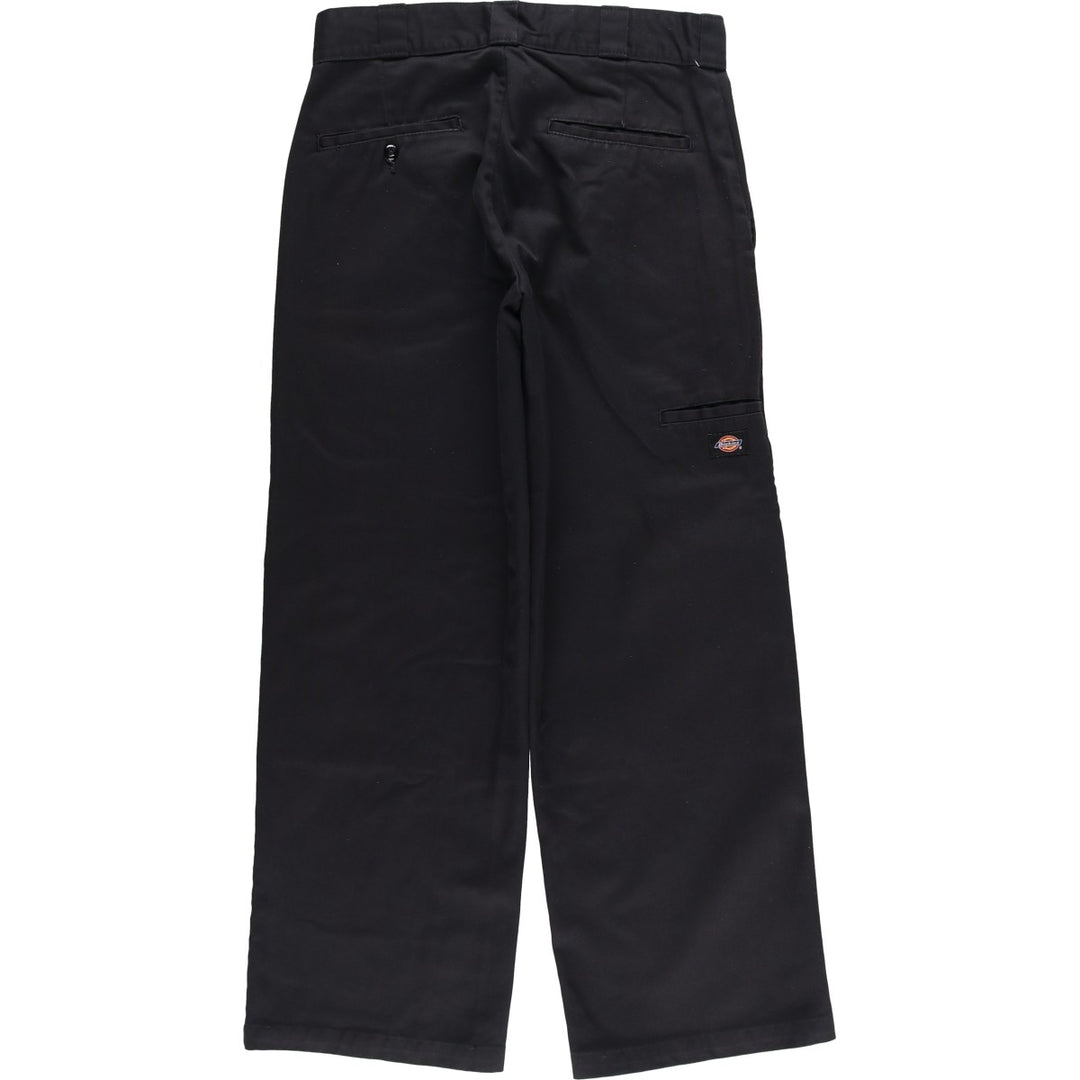 Dickies Loose Fit Double Knee Work Pants Men's W30 equivalent polyester black type Vintage Second Hand