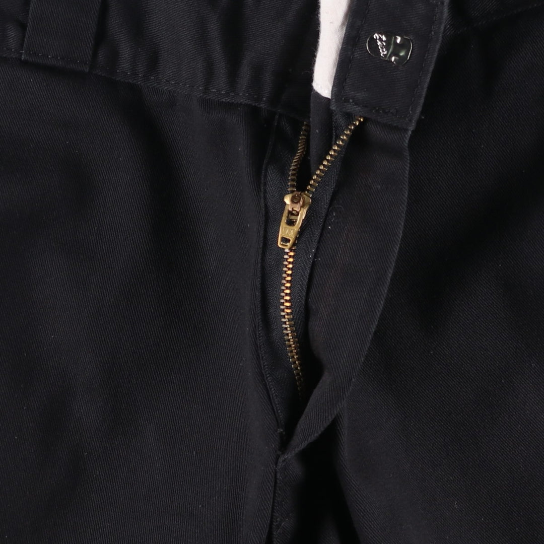 Dickies Loose Fit Double Knee Work Pants Men's W30 equivalent polyester black type Vintage Second Hand