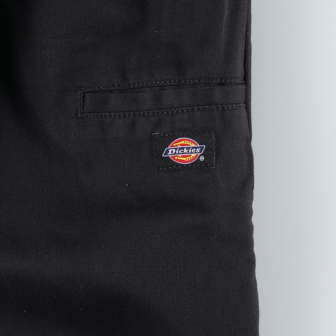 Dickies Loose Fit Double Knee Work Pants Men's W30 equivalent polyester black type Vintage Second Hand