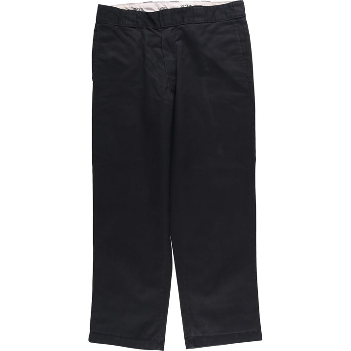 Dickies 874 Original Fit Work Pants, Men's, Size W35 polyester black type Vintage Second Hand