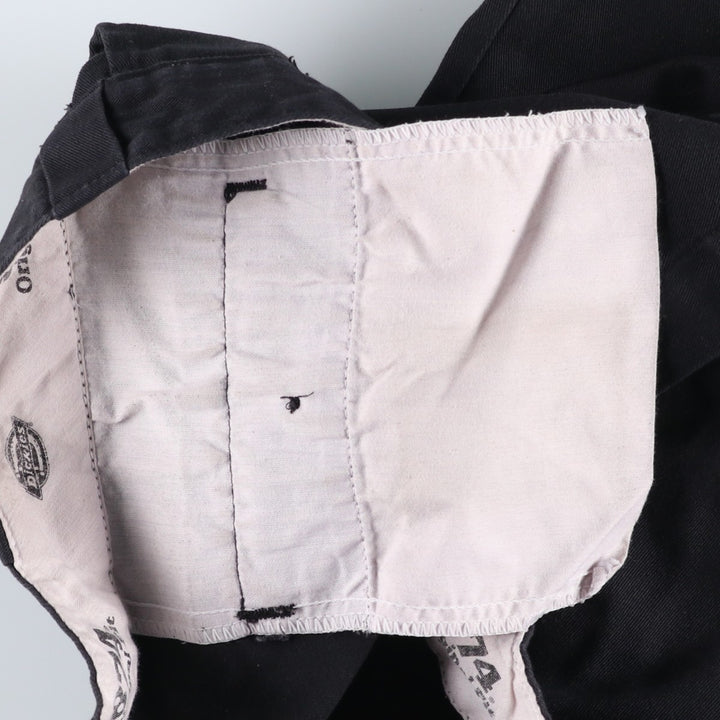 Dickies 874 Original Fit Work Pants, Men's, Size W35 polyester black type Vintage Second Hand