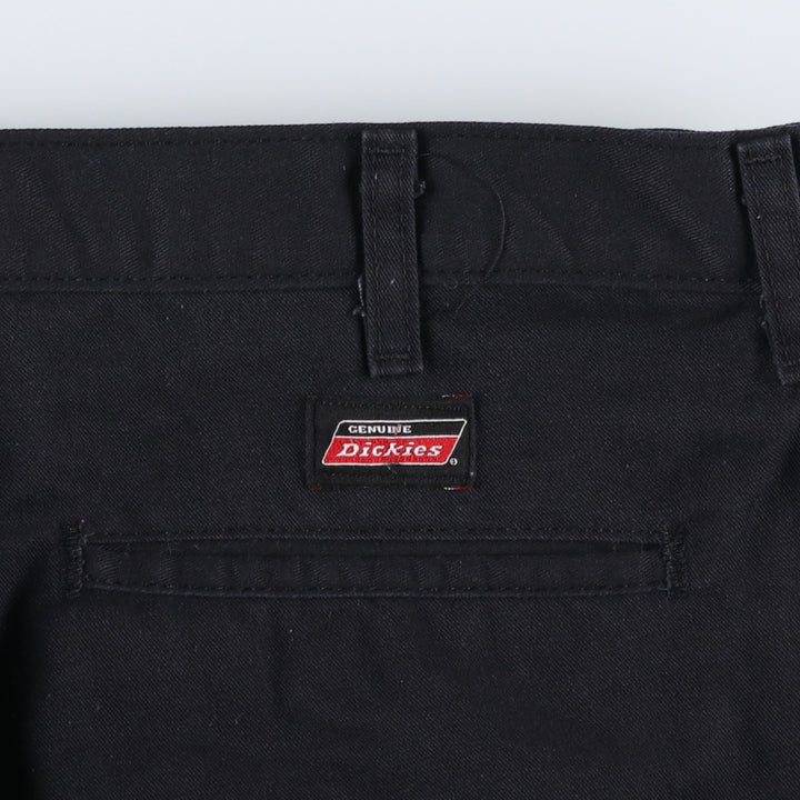 Dickies Double Knee Work Pants Men's W33 polyester black type Vintage Second Hand