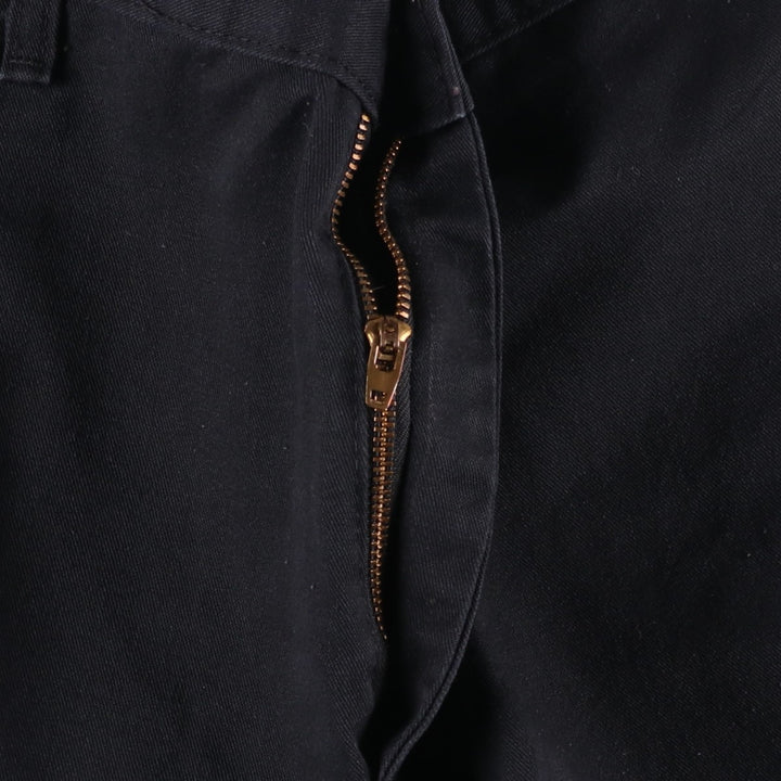 Dickies Double Knee Work Pants Men's W33 polyester black type Vintage Second Hand