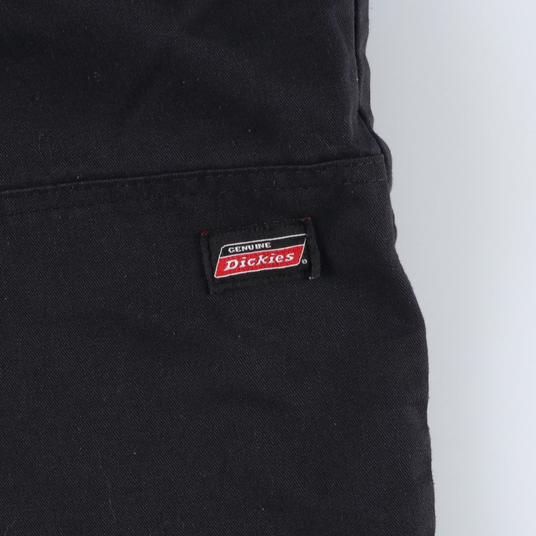 Dickies Double Knee Work Pants Men's W33 polyester black type Vintage Second Hand