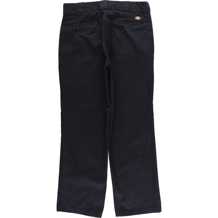 Dickies 874 Original Fit Work Pants, Men's, Size W33 polyester black type Vintage Second Hand