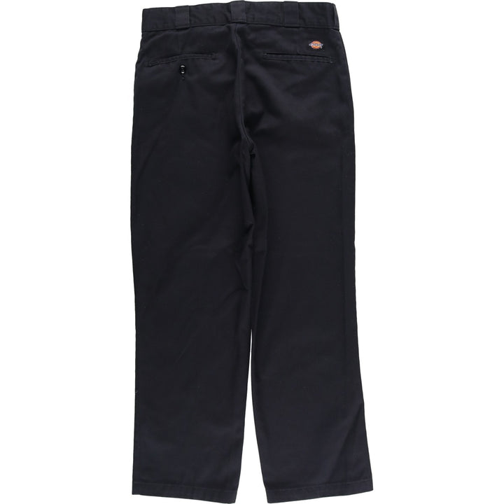 Dickies 874 Original Fit Work Pants, Men's, Size W33 polyester black type Vintage Second Hand