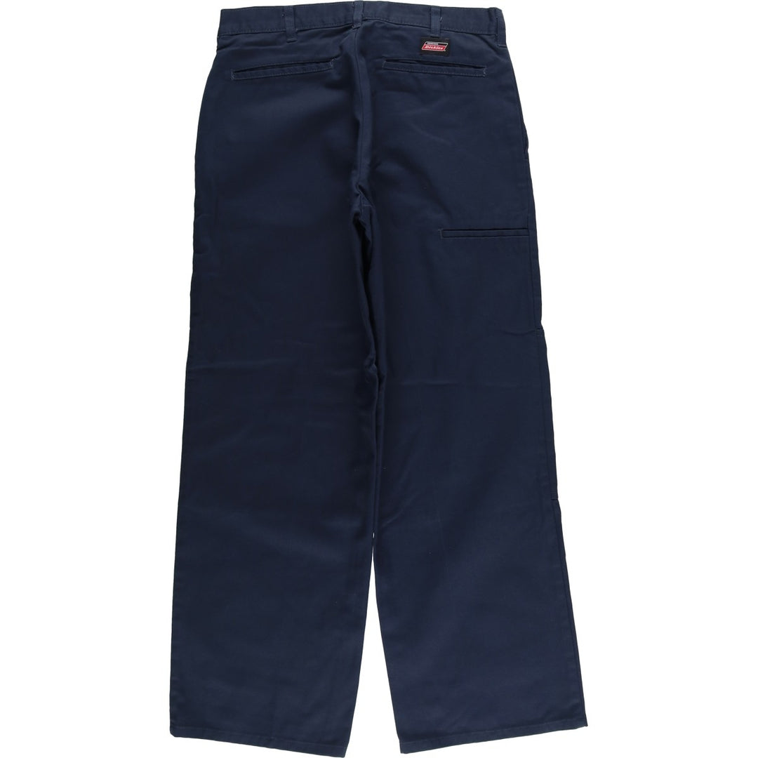 Dickies Double Knee Work Pants Men's W30 equivalent polyester navy blue type Vintage Second Hand