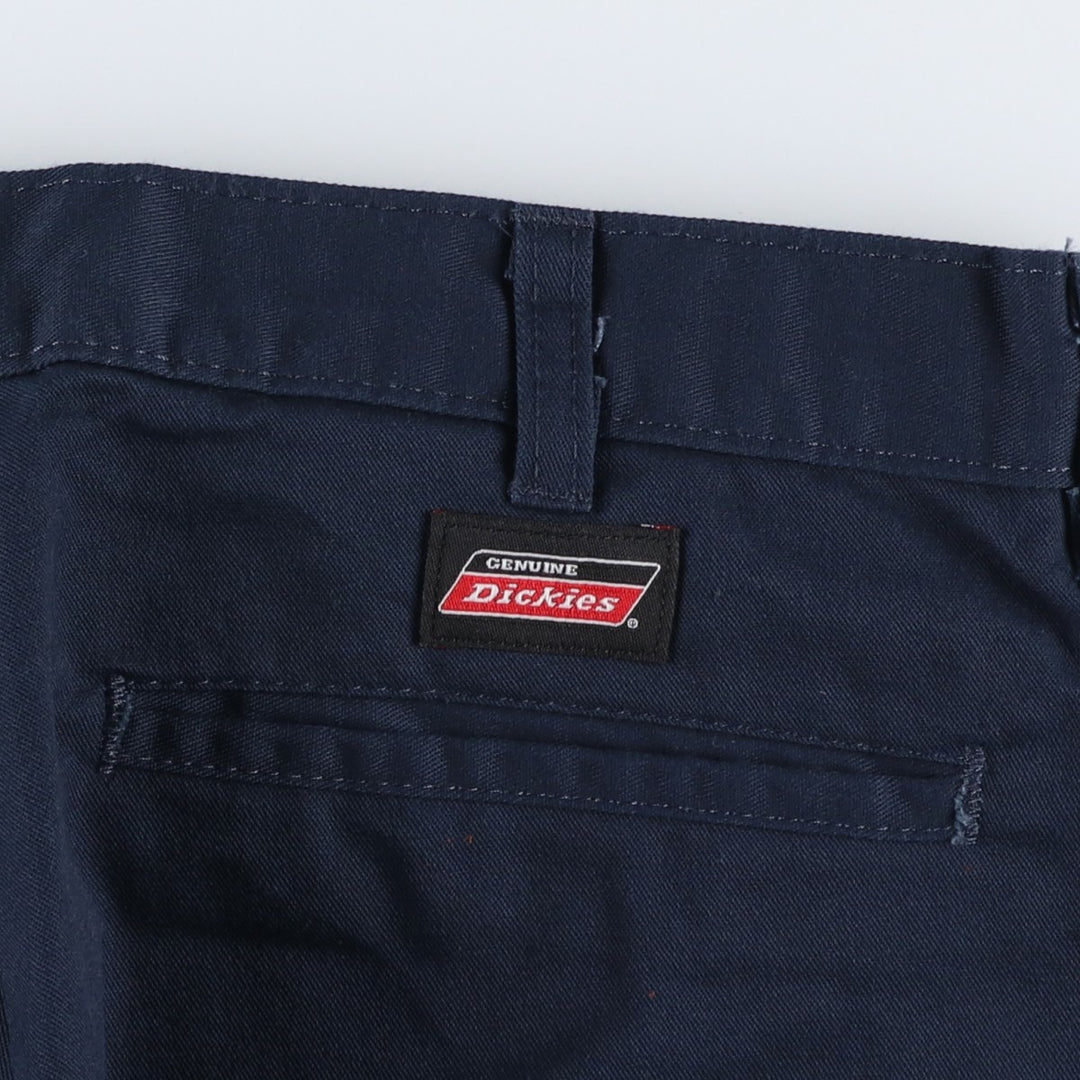 Dickies Double Knee Work Pants Men's W30 equivalent polyester navy blue type Vintage Second Hand