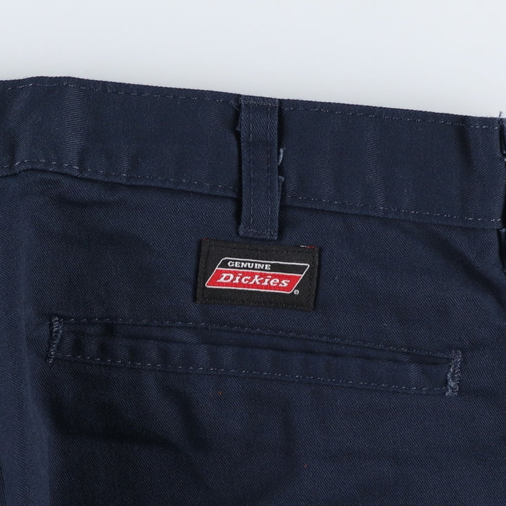 Dickies Double Knee Work Pants Men's W30 equivalent polyester navy blue type Vintage Second Hand