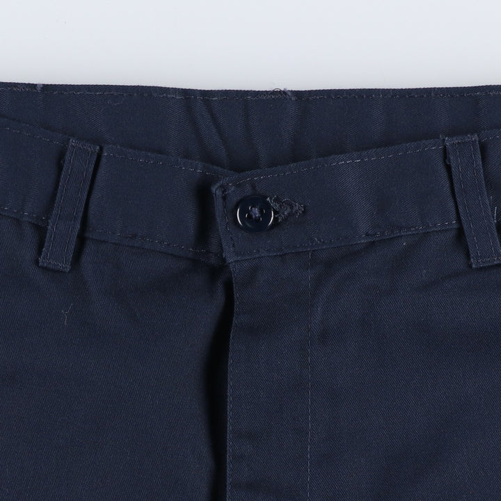 Dickies Double Knee Work Pants Men's W30 equivalent polyester navy blue type Vintage Second Hand
