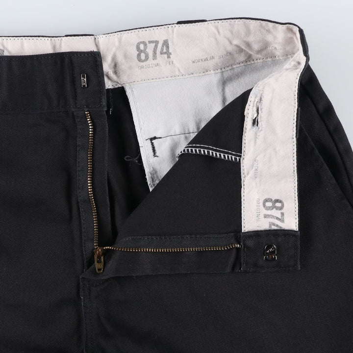 Dickies 874 Original Fit Work Pants, Men's, Size W31 unclear black type Vintage Second Hand