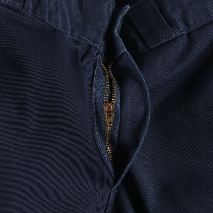 Dickies Loose Fit Double Knee Work Pants Men's W30 equivalent polyester navy blue type Vintage Second Hand