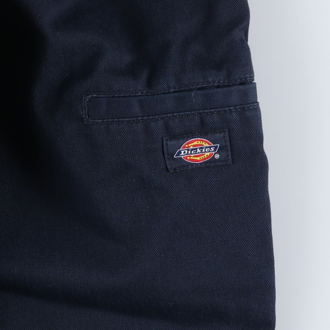 Dickies Loose Fit Double Knee Work Pants Men's W30 equivalent polyester navy blue type Vintage Second Hand
