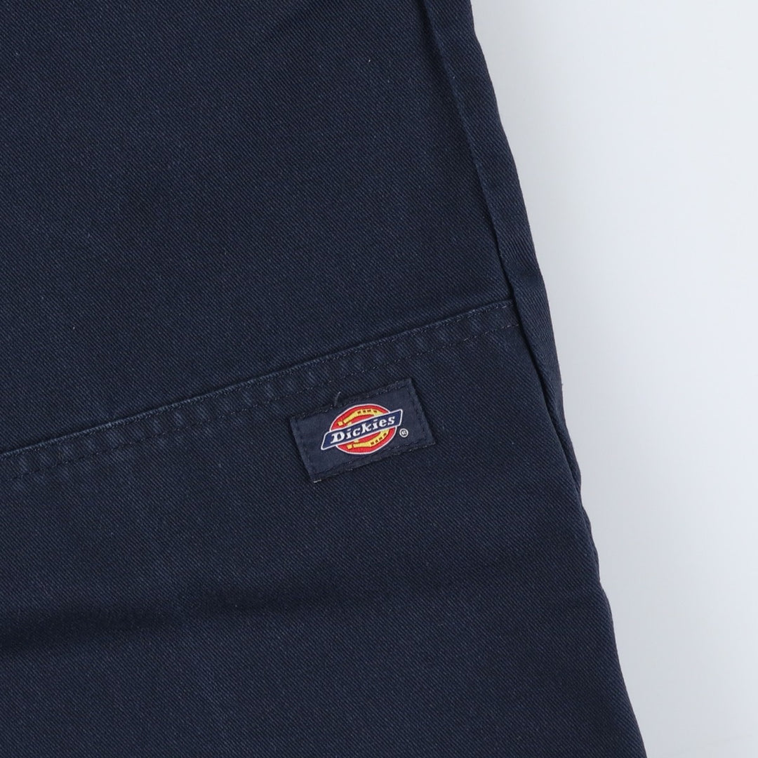 Dickies Loose Fit Double Knee Work Pants Men's W30 equivalent polyester navy blue type Vintage Second Hand