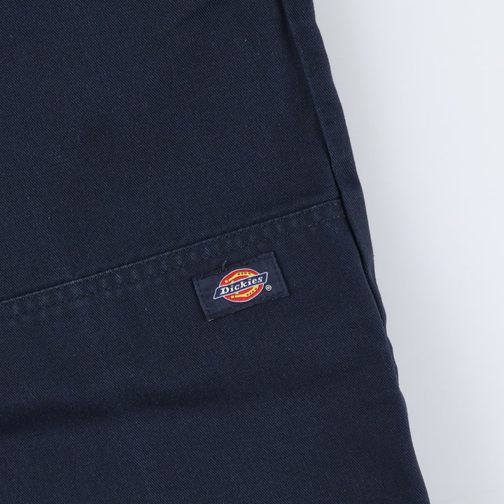 Dickies Loose Fit Double Knee Work Pants Men's W30 equivalent polyester navy blue type Vintage Second Hand