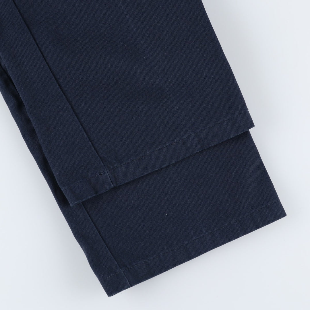 Dickies Loose Fit Double Knee Work Pants Men's W30 equivalent polyester navy blue type Vintage Second Hand