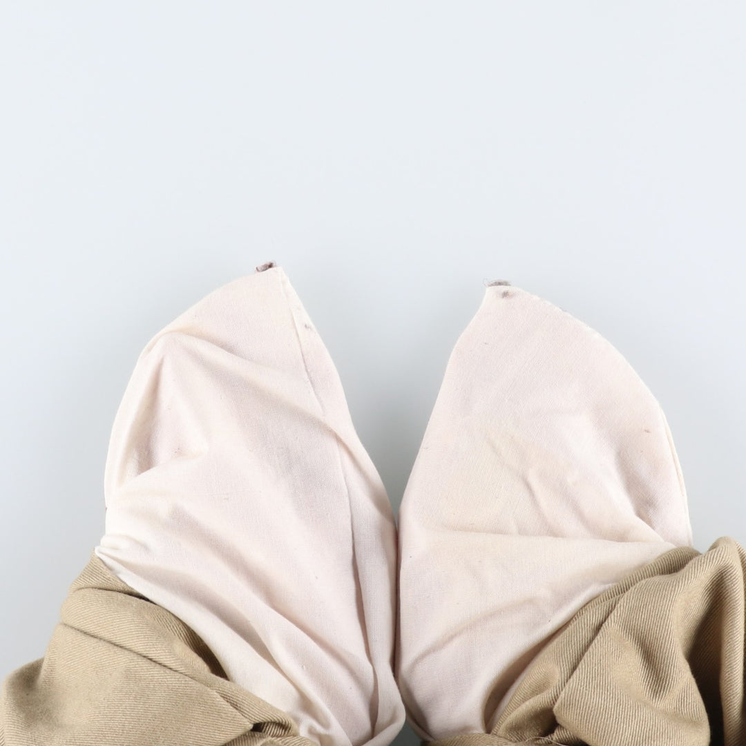 Dickies Loose Fit Double Knee Work Pants Men's W32 polyester Beige type Vintage Second Hand