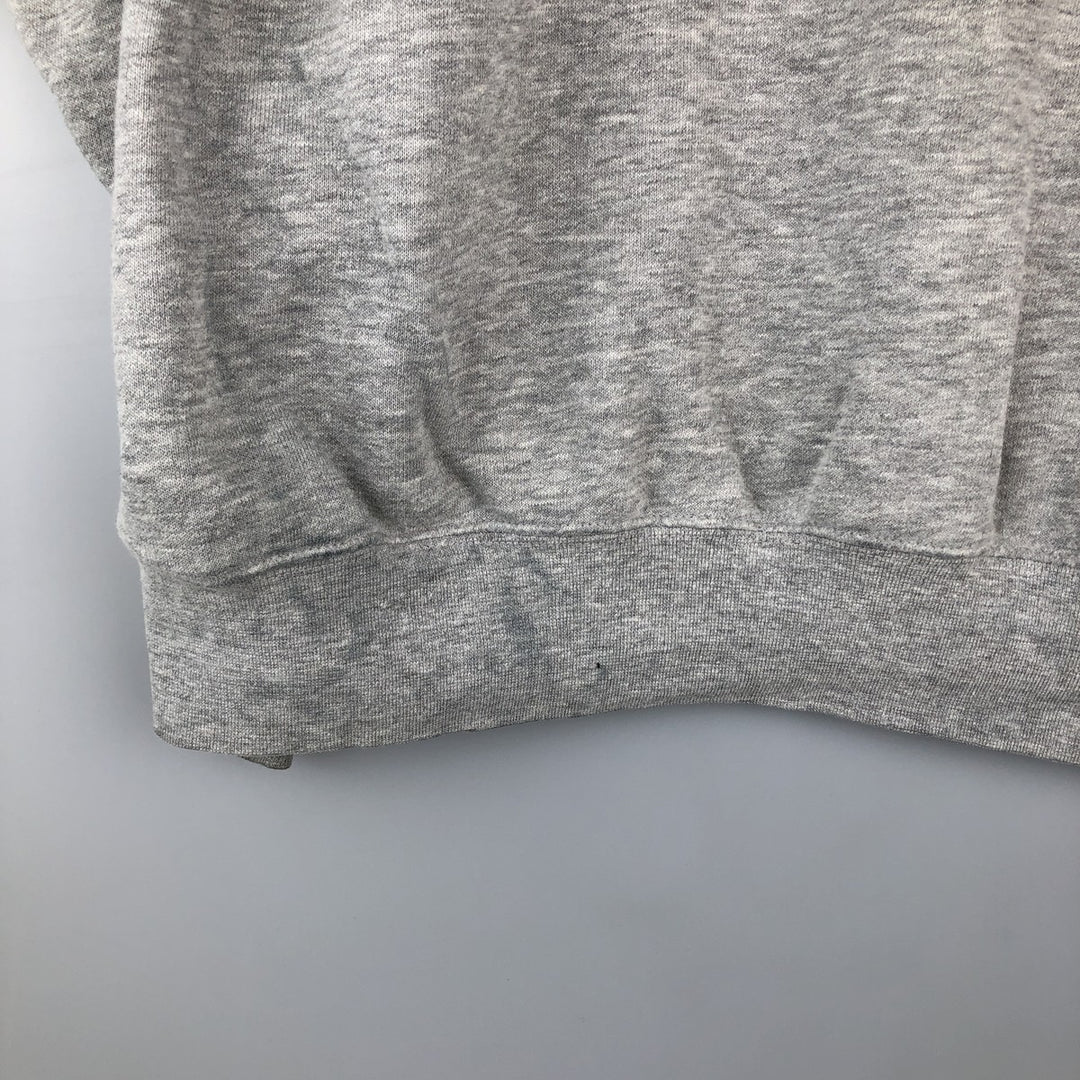 90s-00'S Nike TEAM Center Logo University of Michigan College Sweatshirt, Men's Size L cotton gray type Vintage Second Hand