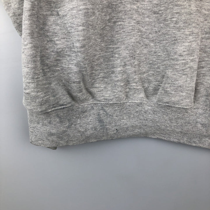 90s-00'S Nike TEAM Center Logo University of Michigan College Sweatshirt, Men's Size L cotton gray type Vintage Second Hand