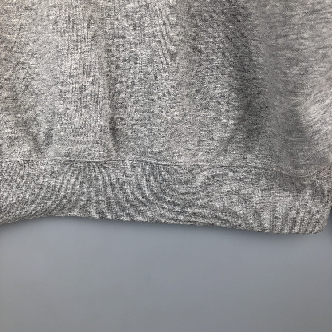 90s-00'S Nike TEAM Center Logo University of Michigan College Sweatshirt, Men's Size L cotton gray type Vintage Second Hand