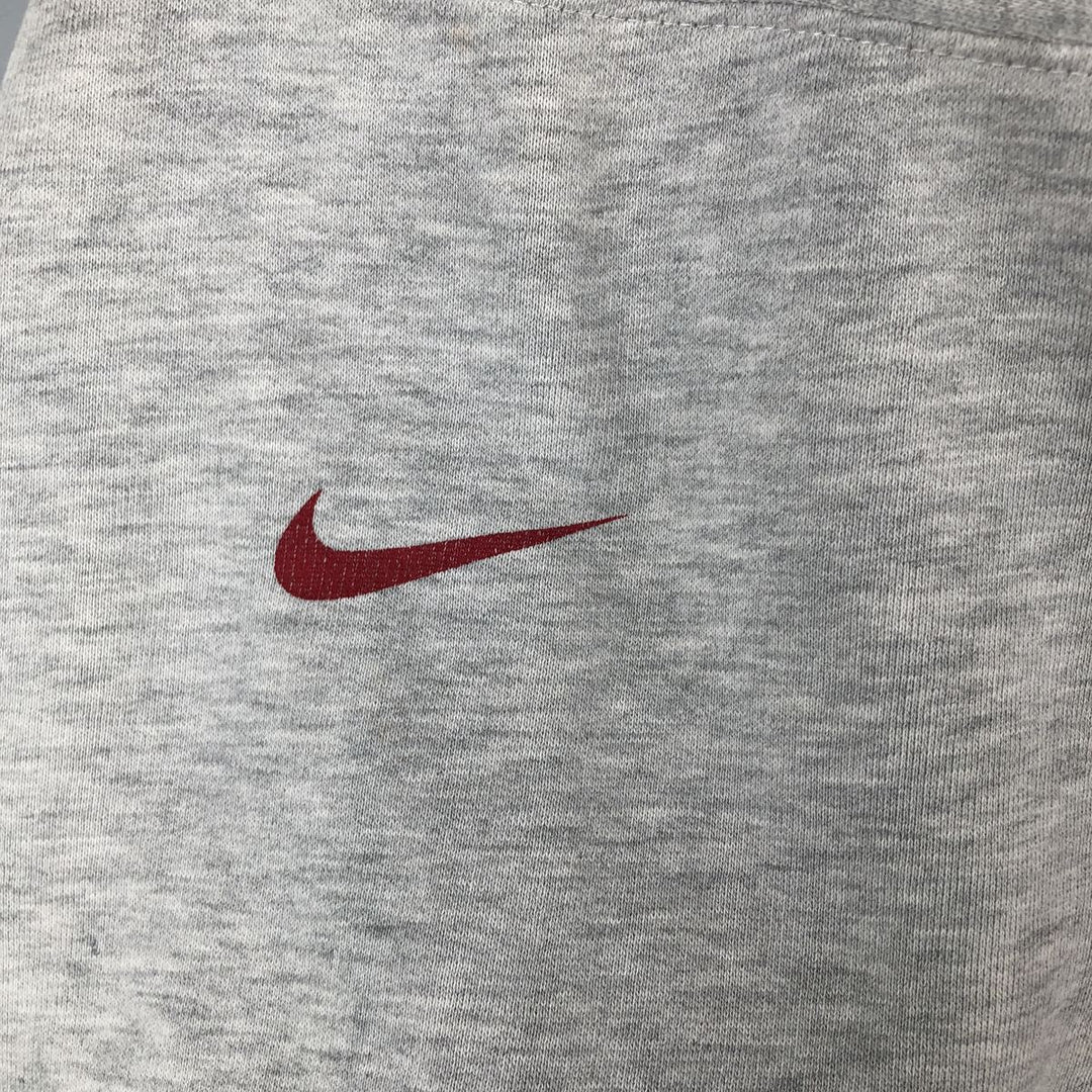 90'S Nike College Sweatshirt, Men's XL, Vintage cotton gray type Vintage Second Hand