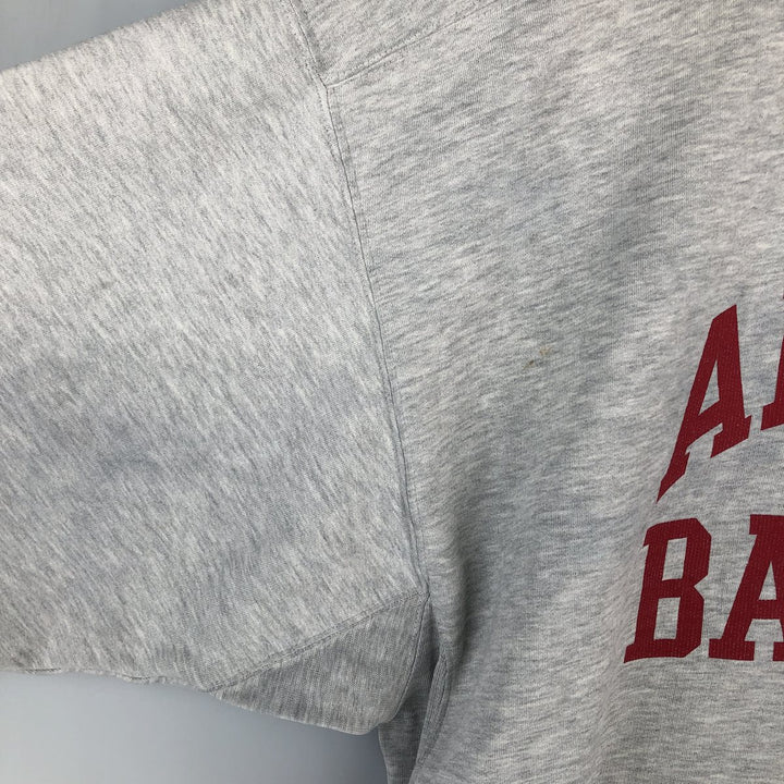 90'S Nike College Sweatshirt, Men's XL, Vintage cotton gray type Vintage Second Hand