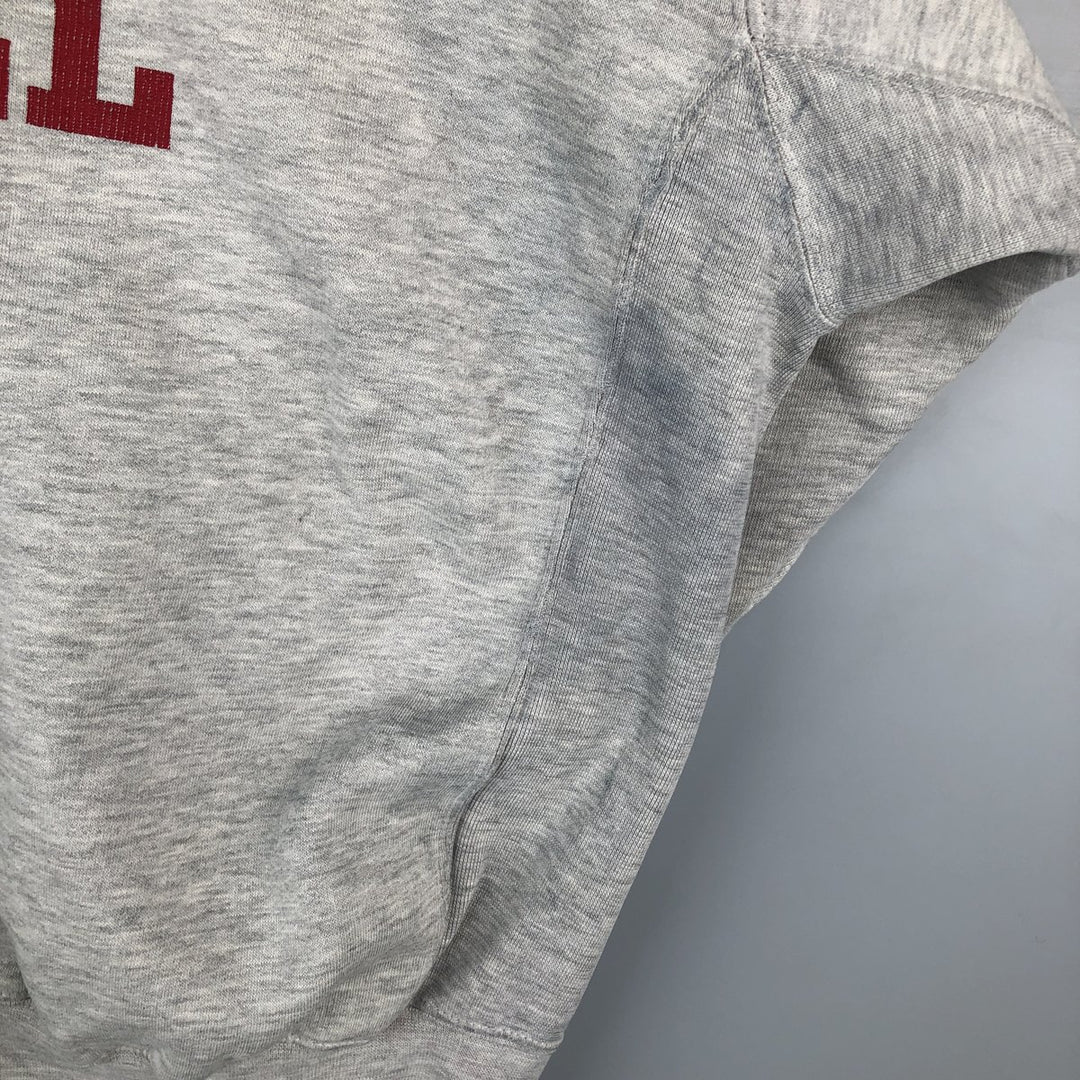 90'S Nike College Sweatshirt, Men's XL, Vintage cotton gray type Vintage Second Hand