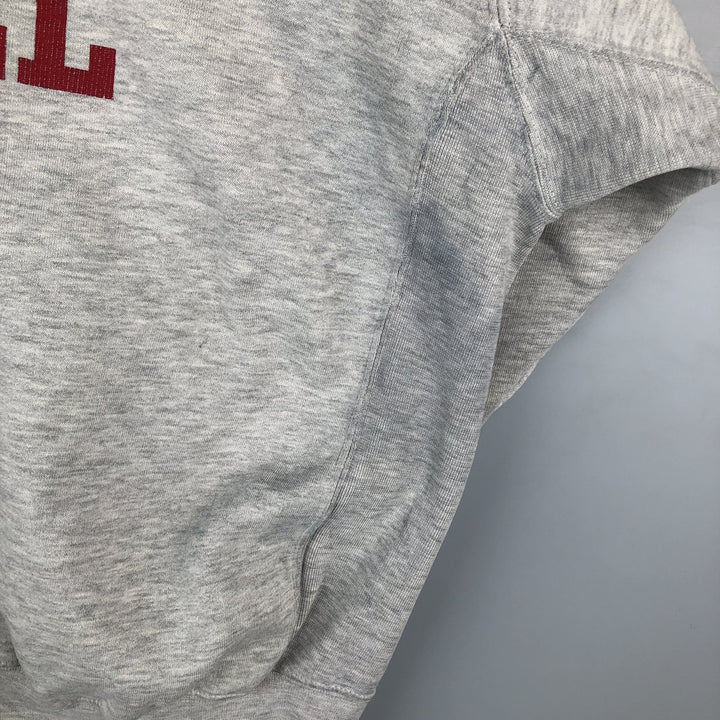 90'S Nike College Sweatshirt, Men's XL, Vintage cotton gray type Vintage Second Hand