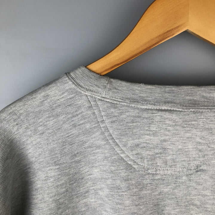 90'S Nike College Sweatshirt, Men's XL, Vintage cotton gray type Vintage Second Hand