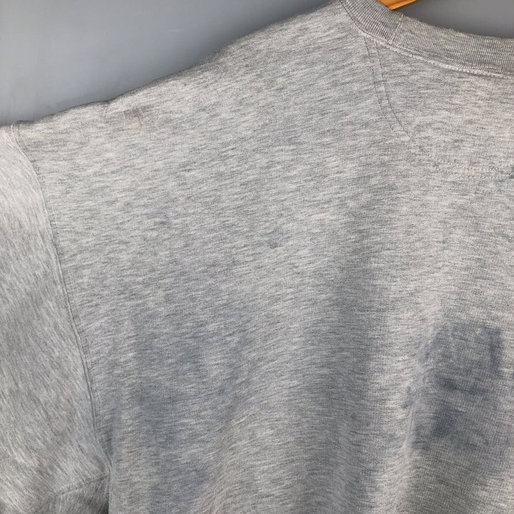 90'S Nike College Sweatshirt, Men's XL, Vintage cotton gray type Vintage Second Hand