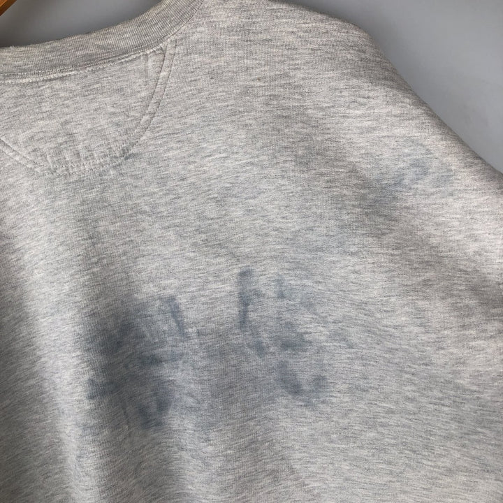 90'S Nike College Sweatshirt, Men's XL, Vintage cotton gray type Vintage Second Hand